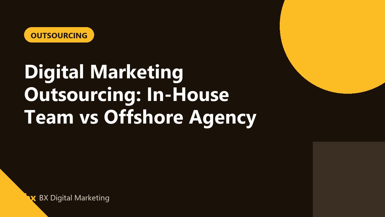Marketing manager on a video call with an offshore digital marketing team reviewing a shared campaign report